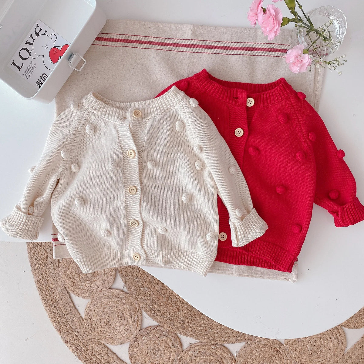 Cute Kids Children Girls Fall Autumn Sweaters Ooutwear Coat  children Girls Long Sleeve Toddler Winter Toddler Cardigan Sweater