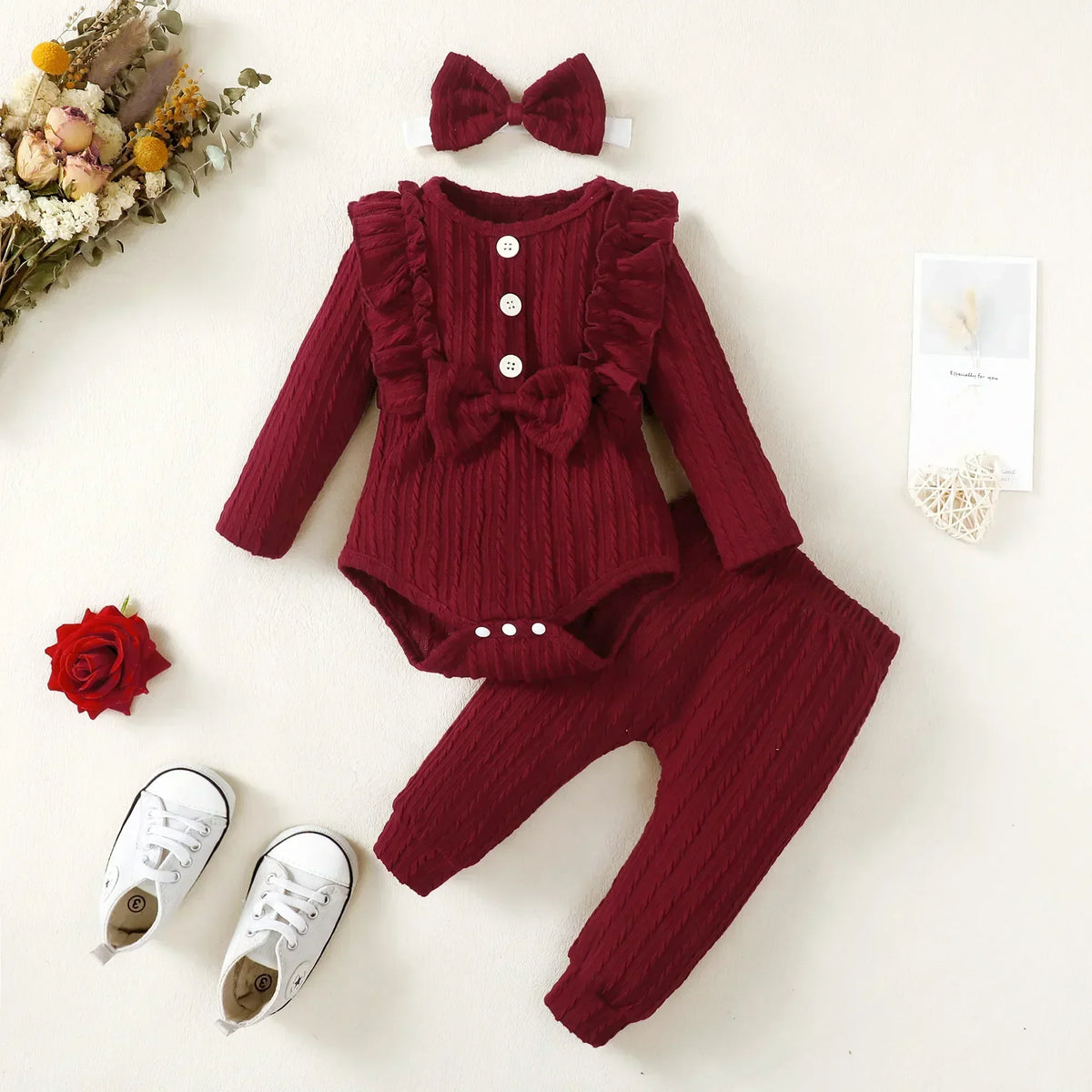 Baby Girl Clothes Set Newborn Clothes 0 3 Months Baby Cloths Girl Autumn Toddler  Fall Clothes Baby Girl Outfits