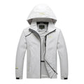 Men's Waterproof Hiking Jacket Autumn Men Large Size Windproof Windbreaker Outdoor Camping Hunting Running Fishing Sports Coats