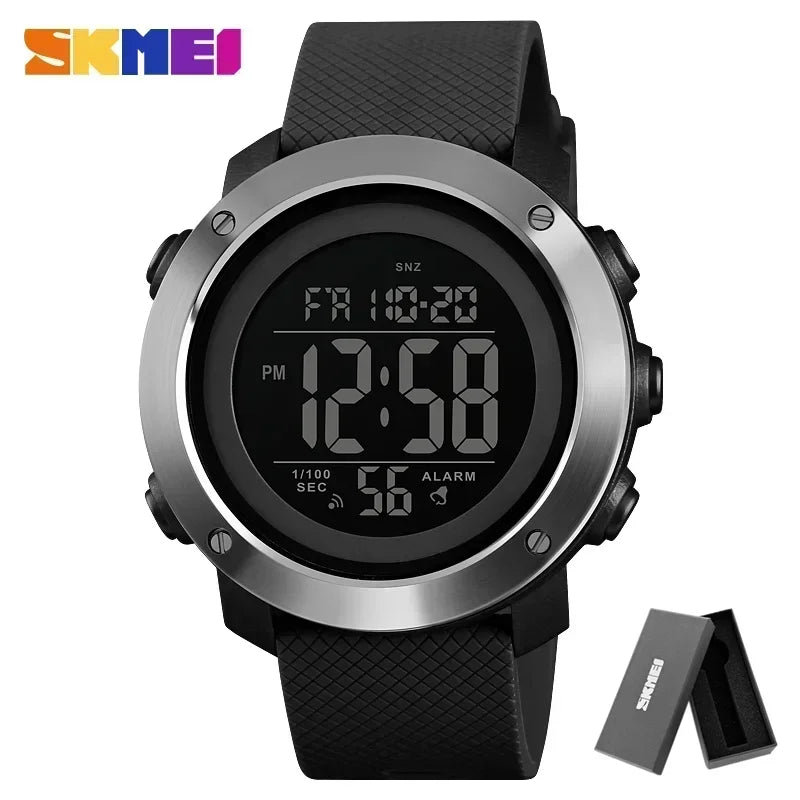 SKMEI 1426  Relogio Masculino Sport Watch Men Luxury Brand 5Bar Waterproof Watches Montre Men Alarm Clock Fashion Digital Watch