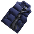 Men Vest Windproof Vest Men Jacket Sleeveless Vest Winter Jacket Casual Coat Men down Cotton Warm Thicken Waistcoat Thick