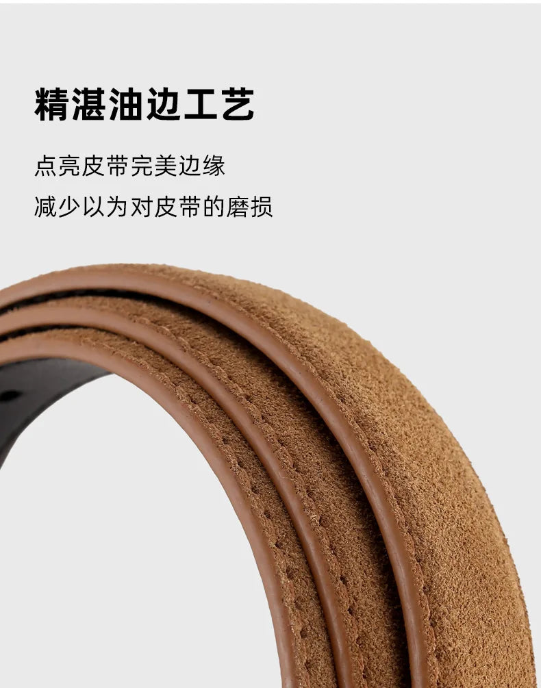 Brand Quality Casual Ceinture Femme Luxe Real Leather Suede Waist Belts Широкий Ремень Jeans Strap Cowskin Correas Para Mujer