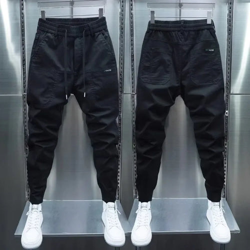 2023 Spring Autumn Men's Trousers Janpan Fashion Streetwear Joggers Pants Men Casual Men Clothing Elastic Waist Sweatpants Men