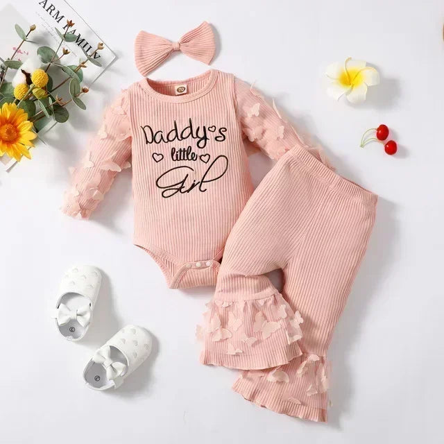 Baby Girl Clothes Set Newborn Clothes 0 3 Months Baby Cloths Girl Autumn Toddler  Fall Clothes Baby Girl Outfits