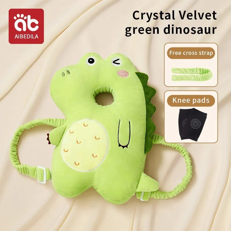 AIBEDILA Baby Head Back Protector Pillow Anti-Fall Safety Pad Headgear for Newborn Toddlers Learning to Walk Injury Prevention