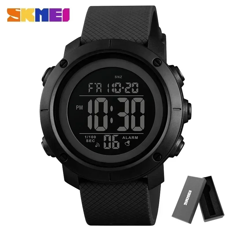 SKMEI 1426  Relogio Masculino Sport Watch Men Luxury Brand 5Bar Waterproof Watches Montre Men Alarm Clock Fashion Digital Watch