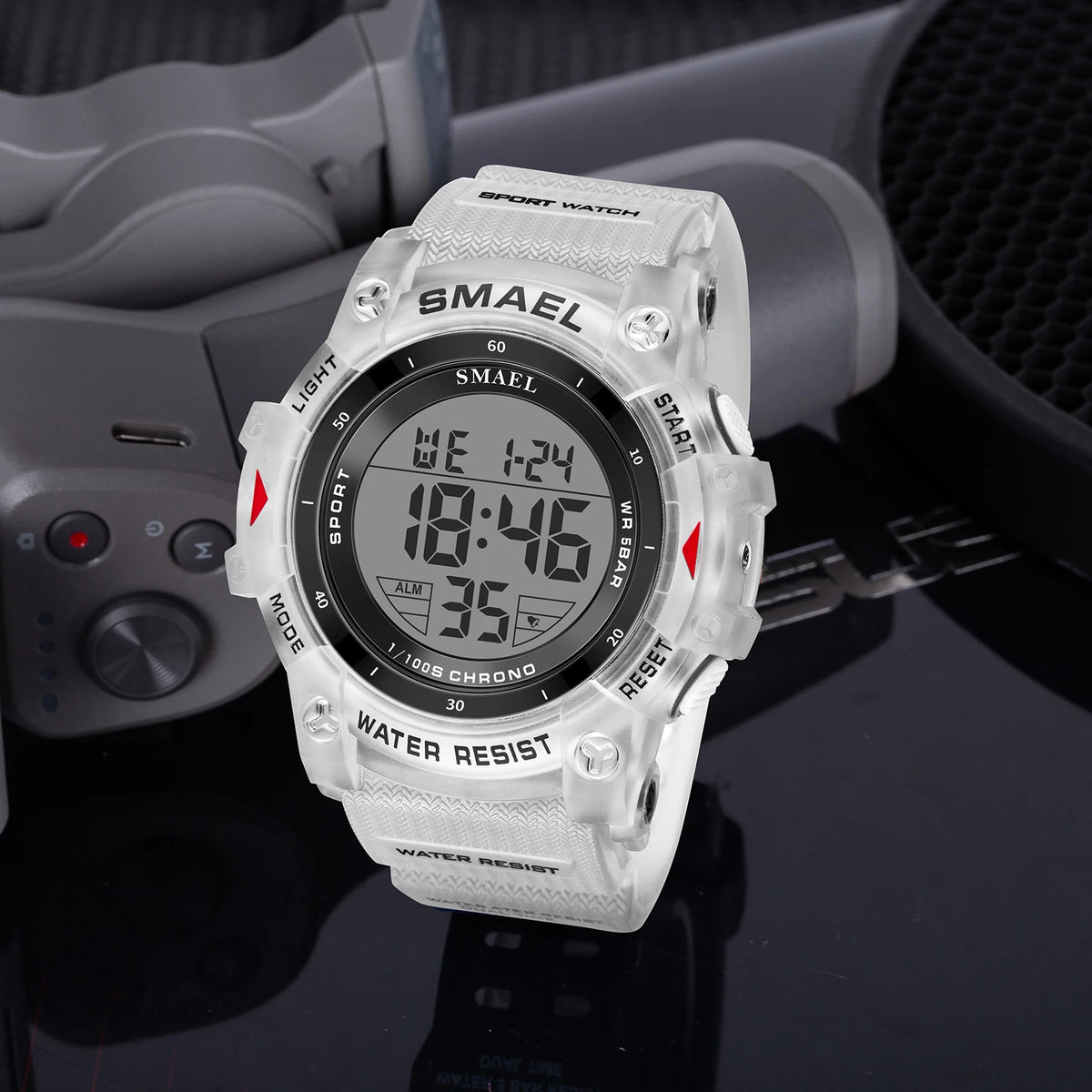 SMAEL Brand 8123 Waterproof Dropshipping Watch Alarm Clock Night Light Young Fashion Business Quartz Sport Wristwatches