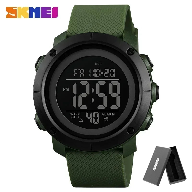 SKMEI 1426  Relogio Masculino Sport Watch Men Luxury Brand 5Bar Waterproof Watches Montre Men Alarm Clock Fashion Digital Watch