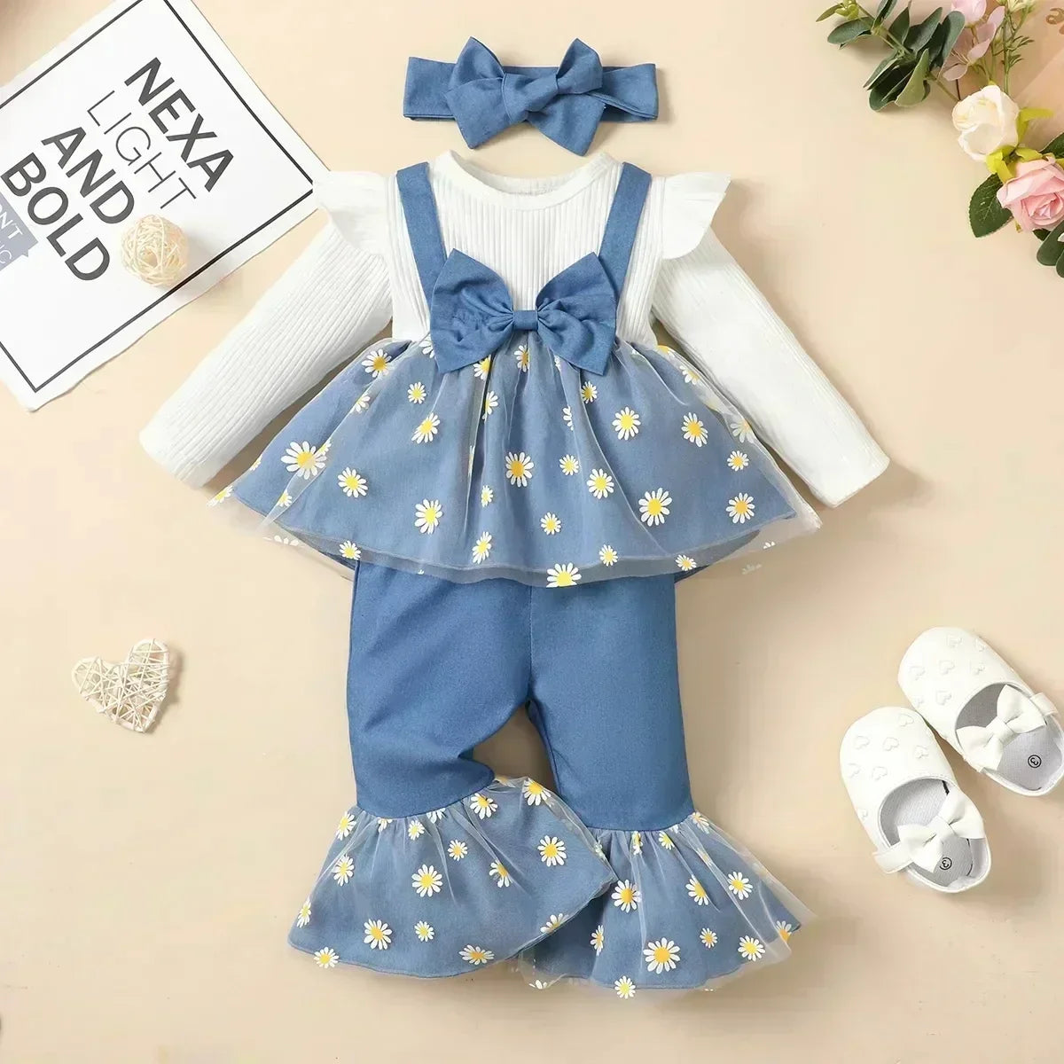 Baby Girl Clothes Set Newborn Clothes 0 3 Months Baby Cloths Girl Autumn Toddler  Fall Clothes Baby Girl Outfits