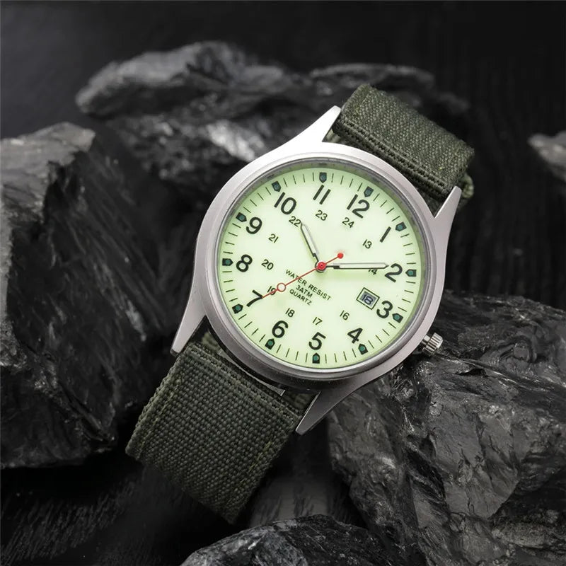 Montre Homme Students Original Brand Watches Men Simple Stainless Steel Band Calendar Quartz Vintage Watch Black Reloj Hombre